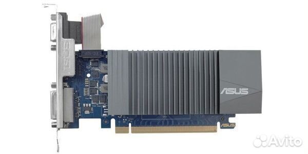 Видеокарта asus GeForce GT 710 Silent LP