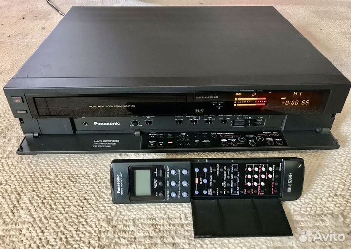 HI-FI Stereo.Panasonic F 55EE. Видеомагнитофон