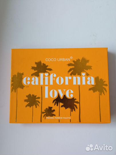 Палитра теней California love