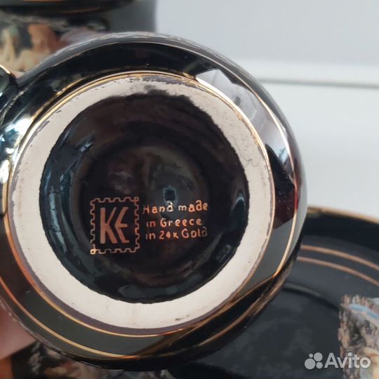 Чайная и кофейная пары, греческие сюжеты