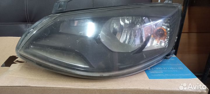 Фара левая калина 2