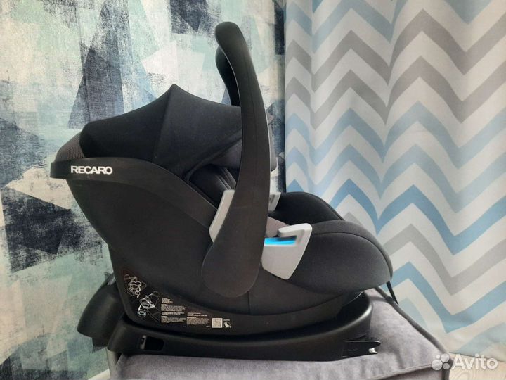 Автолюлька с базой isofix