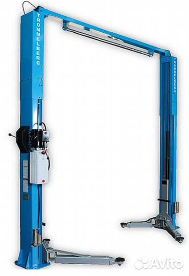 Подъемник двухстоечный с верхней синхронизацией 4