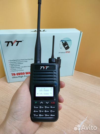 Рация TYT TH-UV99 iP68 10 Ватт (Type-C) оригинал