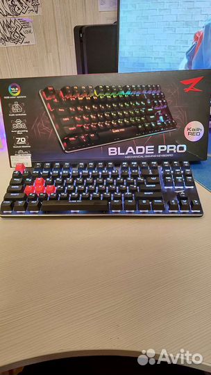 Игровая клавиатура Zet gaming blade pro