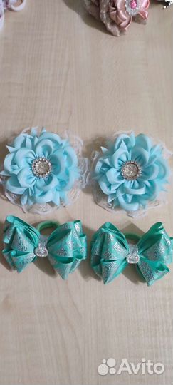 Бантики для девочек ручной работы