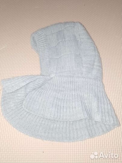 Шапка шлем детская зимняя