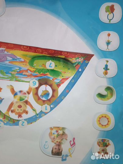 Развивающий коврик tiny love