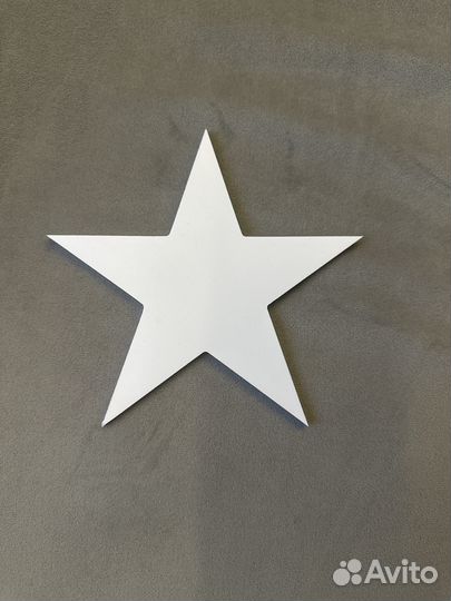 Звезда для украшения из пвх