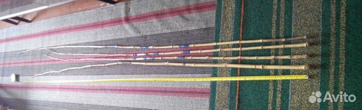 Удилища бамбуковые