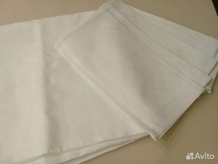 Изделия из льна с хлопком и лавсаном