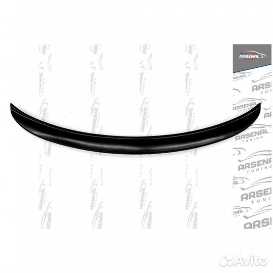 Лип спойлер для Mazda 3 BM SD 2013-2017 (дорест)