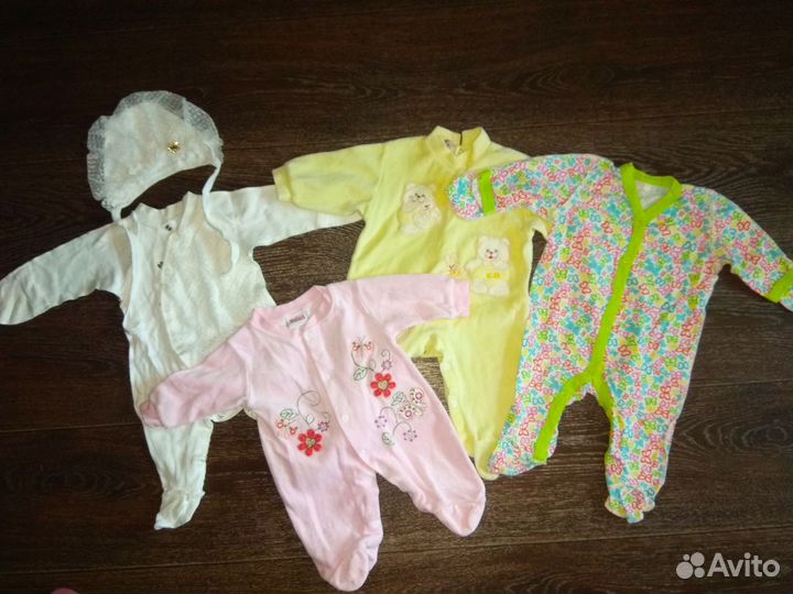 Вещи пакетом с рождения