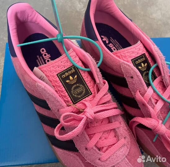 Adidas gazelle indoor розовые оригинал