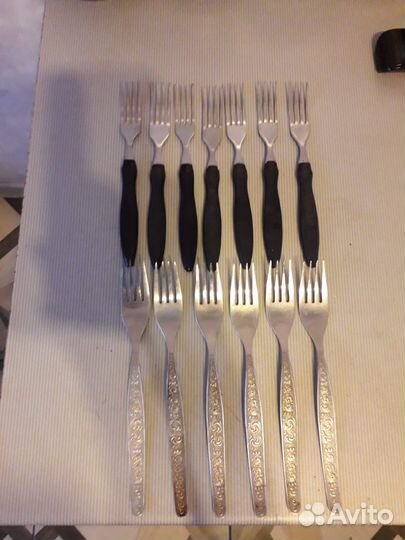 Вилки ложки половники СССР