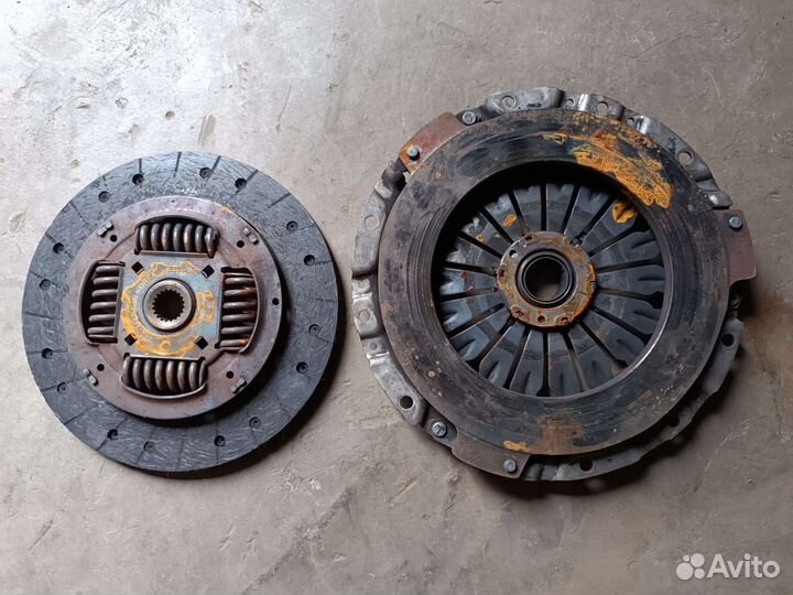 Диск сцепления с корзиной Santa Fe 2002