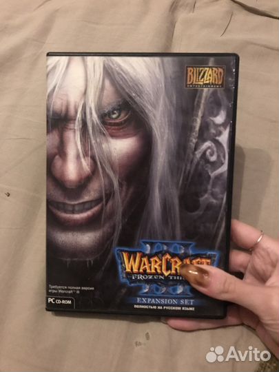 Warcraft 3 box лицензия