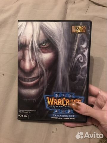 Warcraft 3 box лицензия