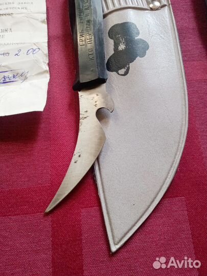 Нож Грибника. СССР. Гриб тому кто первый в лесу