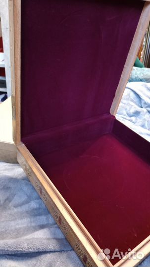 Шкатулка большая деревянная