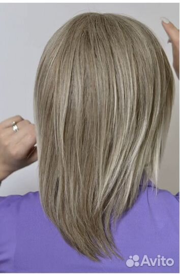 Парик из натуральных волос