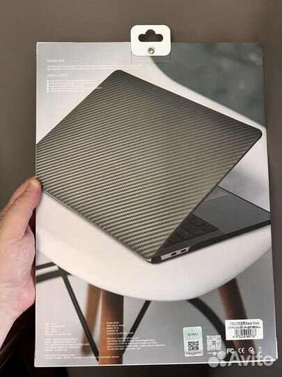 Чехол накладка Macbook 13 pro