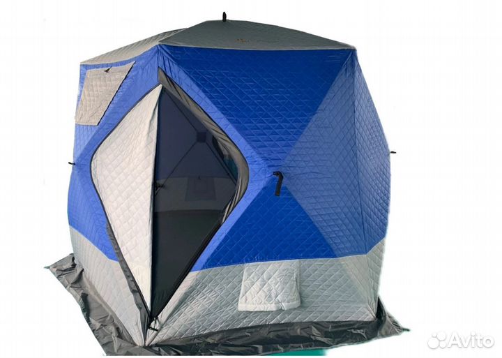 Зимняя палатка куб 3 слойная