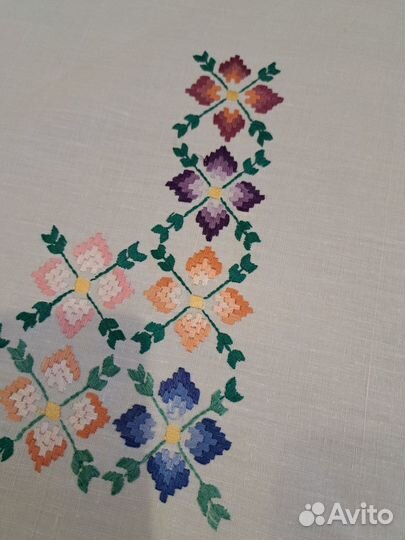 Винтажная скатерть-дорожка