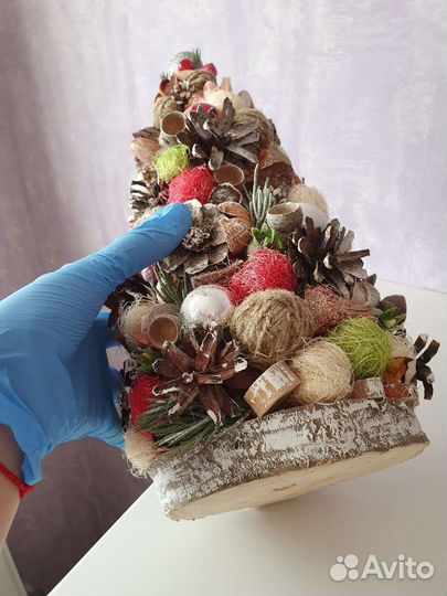 Елка ручная работа