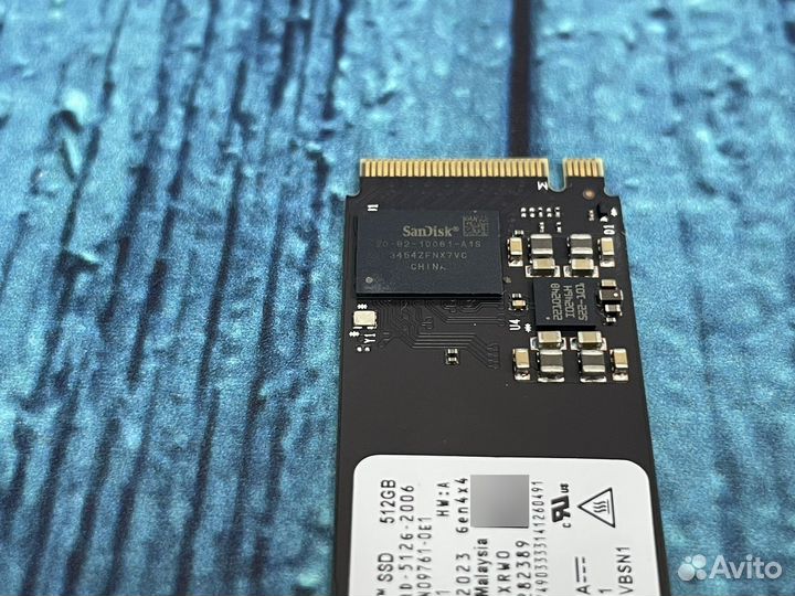 SSD M2 nvme 512GB Western Digital SN740 PCI-E Gen4