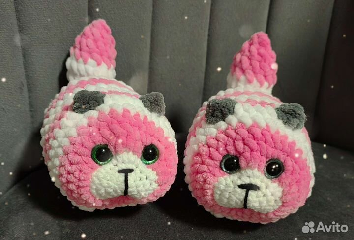 Вязаные игрушки ручной работы