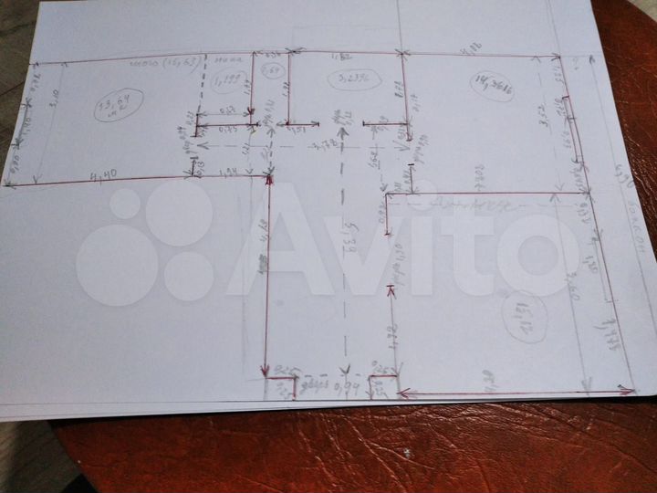 2-к. квартира, 60,4 м², 6/9 эт.