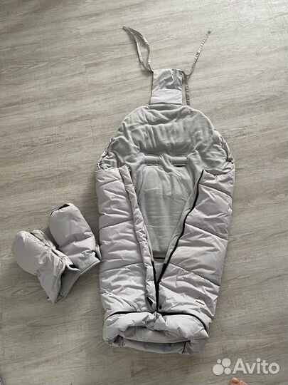 Зимний конверт в коляску