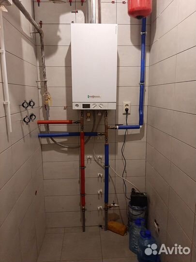 Монтаж отопления, водоснабжения, электромонтаж