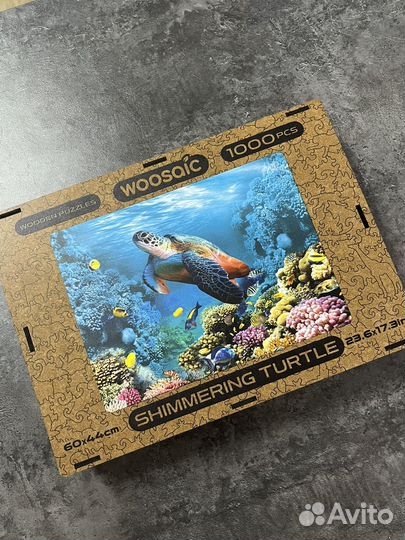 Деревянные пазлы 1000 деталей