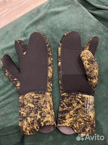 Неопреновые трехпалые рукавицы для подводной охоты объявление продам
