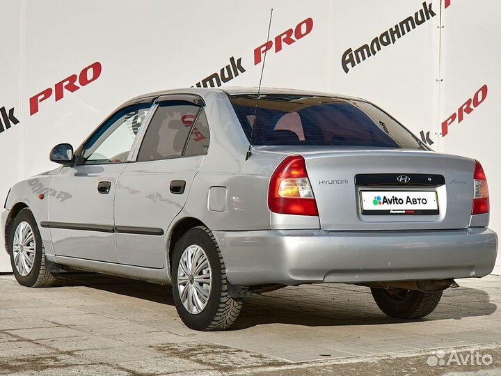 Hyundai Accent 1.5 AT, 2007, 298 000 км