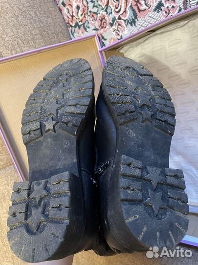 Высокие зимние сапоги 41р