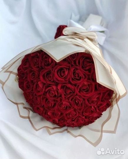 Букет с розами. 51 101 Роза