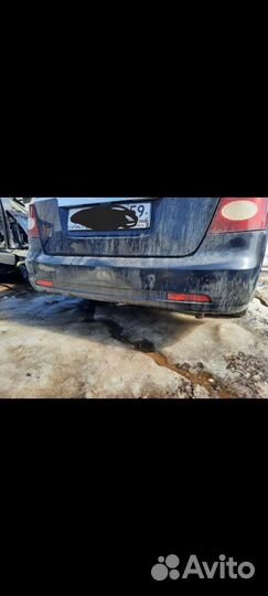 Бампер задний geely vision