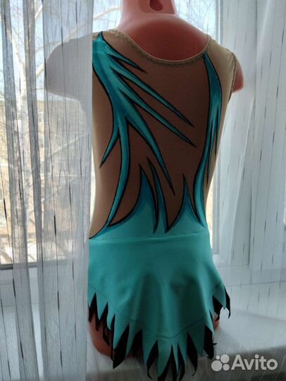 Купальник для художественной гимнастики без страз