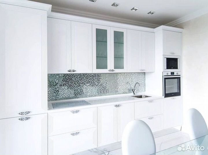 Современная кухня на заказ мдф фасады