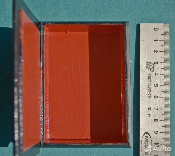 Шкатулку под палех размером 10.5 х 7.5 х 3.5 см