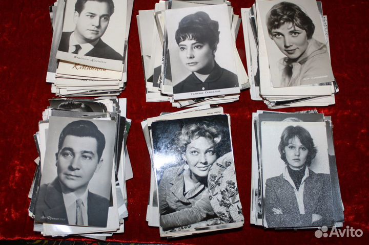 Открытки артисты СССР