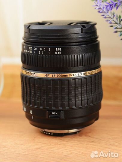 Tamron AF 18-200mm f/3.5-6.3 (IF) Aspherical LD XR