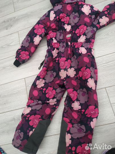 Зимний комбинезон для девочки 116