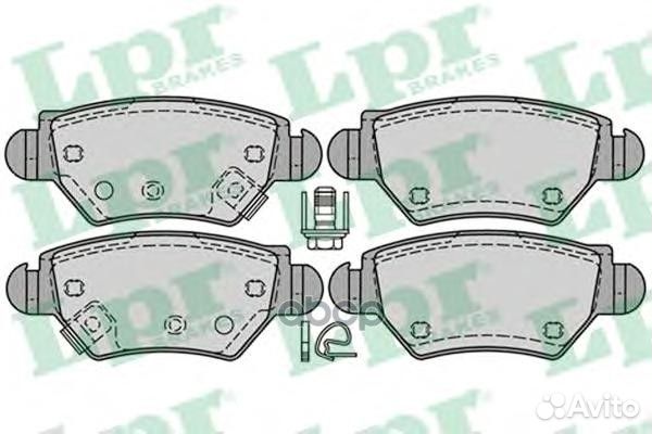 Колодки тормозные opel astra G 98/zafira 0305