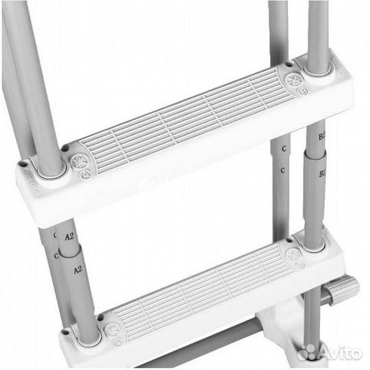 Лестница для бассейнов 122см с защитой