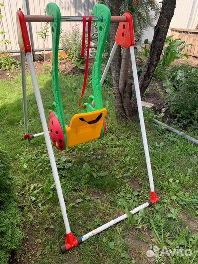 Детские качели напольные