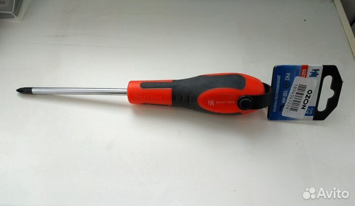 Отвертка крестовая рн2х100 мм HorsAY Hard
